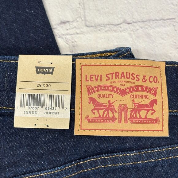 NWT Levi's 720 High Rise Super Skinny Jeans Women Size 29 Blue Denim D030 -20 - Picture 11 of 16